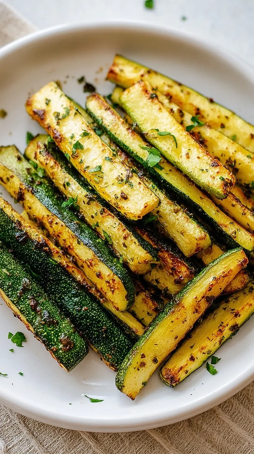 Sliced rounds of roasted zucchini with golden brown edges and melted parmesan cheese on a baking sheet