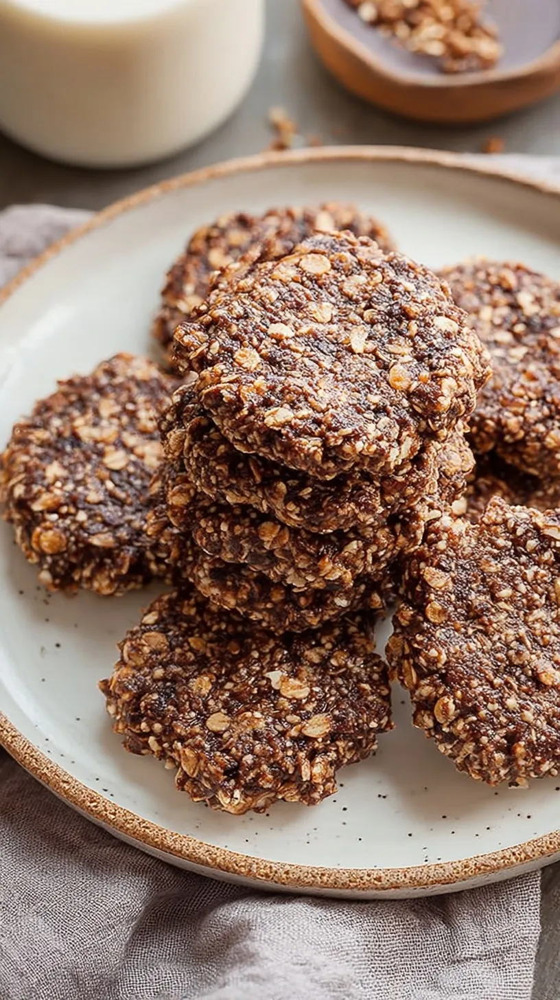 A tray of chocolate peanut butter healthy no bake cookies on parchment paper.