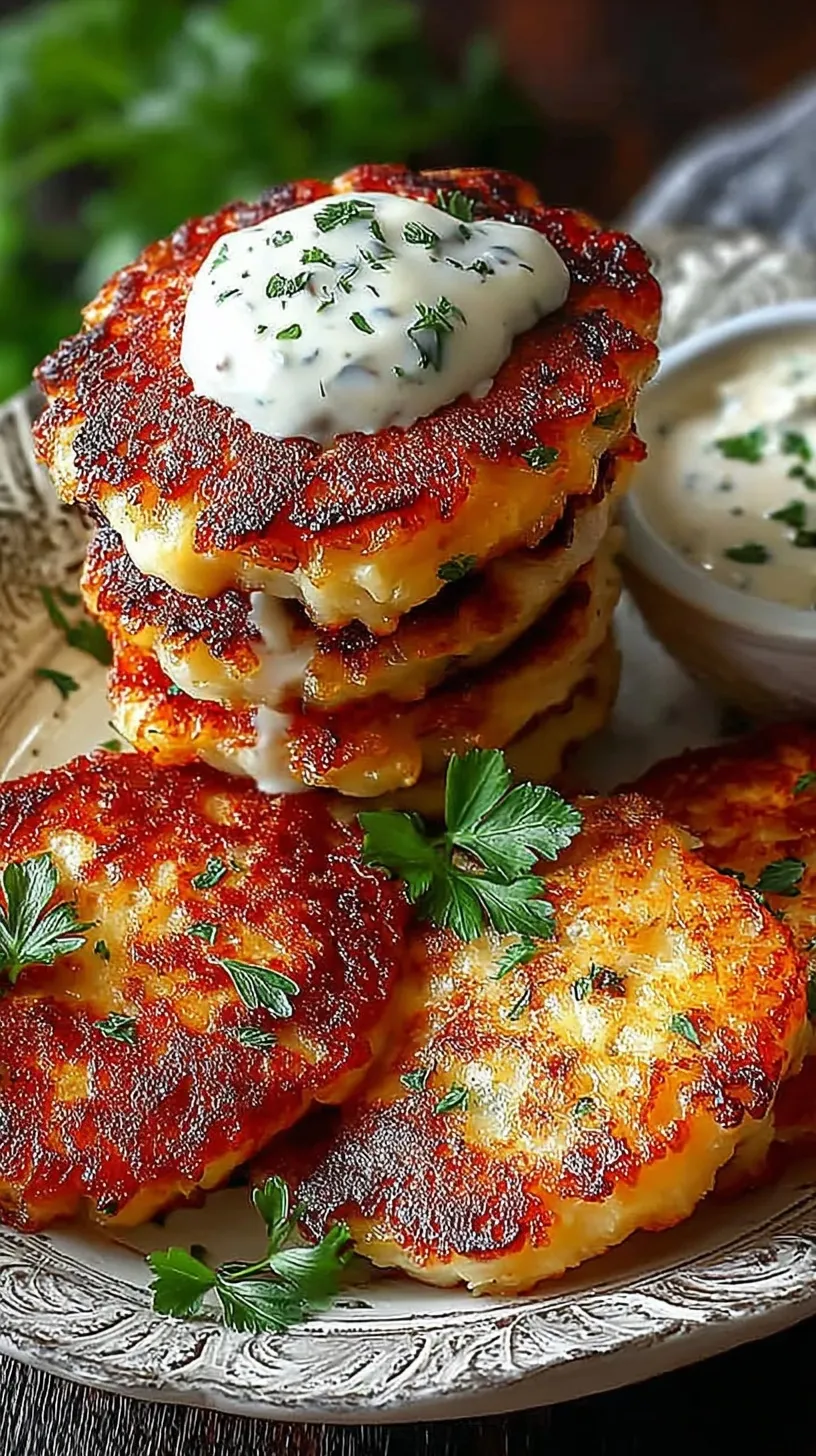 Stack of fluffy cottage cheese pancakes topped with fresh berries and yogurt
