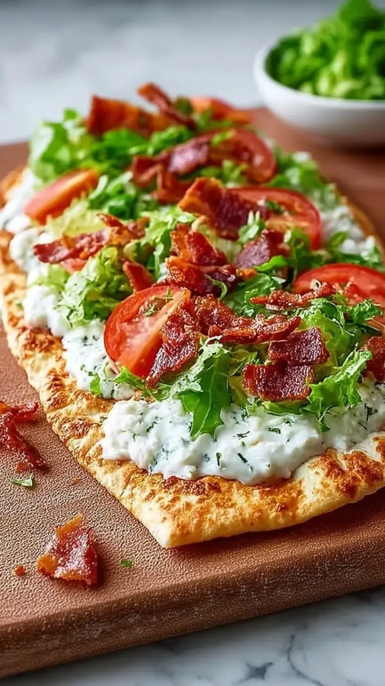 Close up of a golden brown cottage cheese wrap filled with fresh greens and turkey.