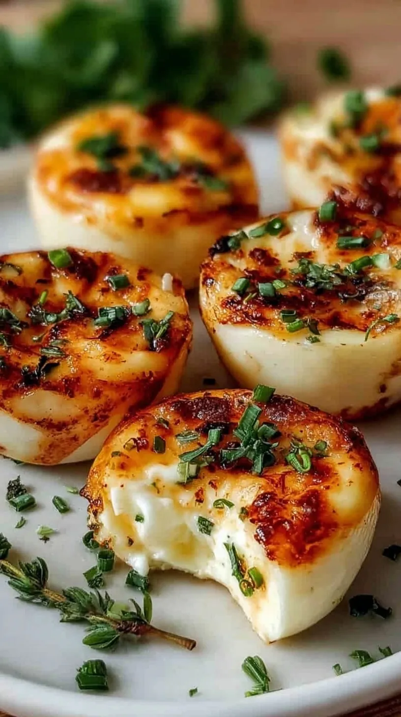 Close up of fluffy egg white bites with spinach and red peppers