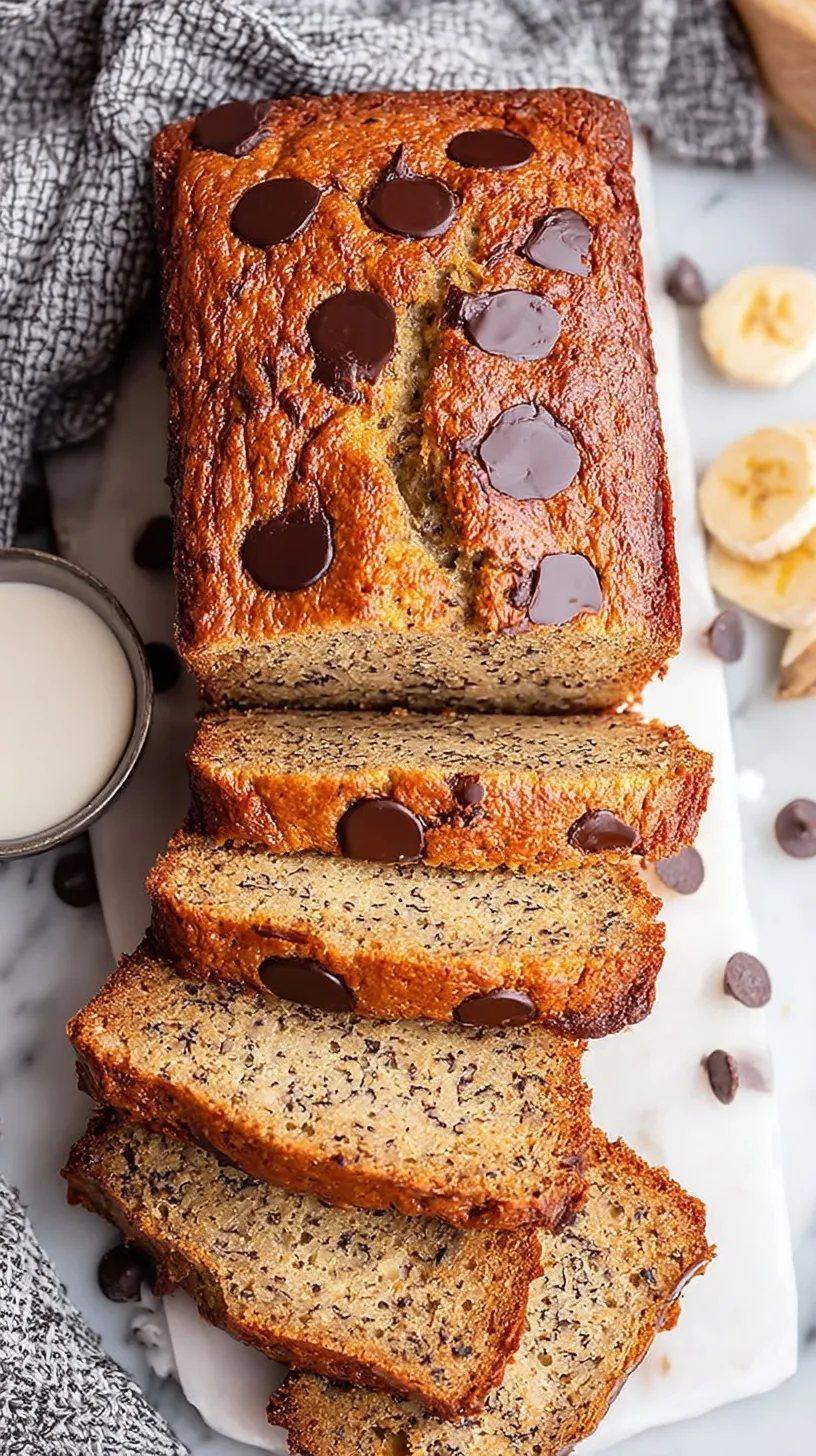 Slices of moist protein banana bread on a wooden board with a side of greek yogurt.